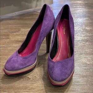 [NWOB] Cole Haan Nike Air Women's Purple Suede Heels - Size 8